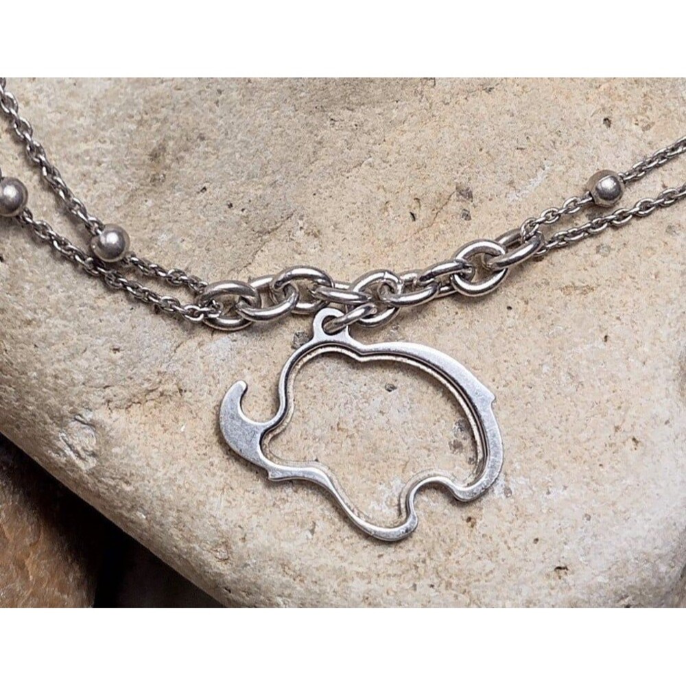 Sterling Silver Elephant Nomination ITALY Beaded Bracelet